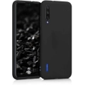 Xiaomi Mi 9 Lite Kılıf İnce Soft Mat Renkli Esnek Silikon Kapak - Siyah
