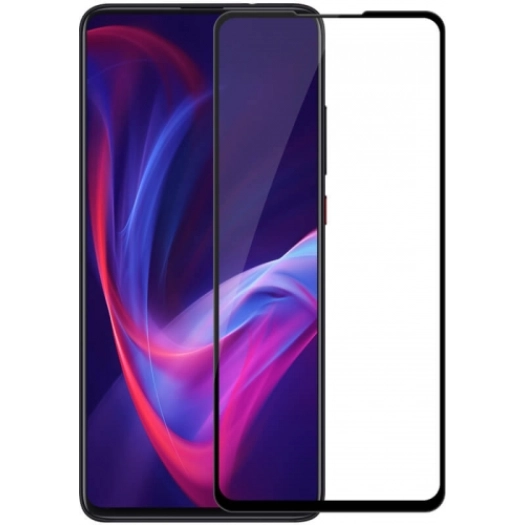 Xiaomi Mi 9T Ekran Koruyucu Fiber Tam Kaplayan Nano - Siyah