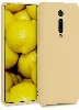 Xiaomi Mi 9T Kılıf İnce Mat Esnek Silikon - Gold