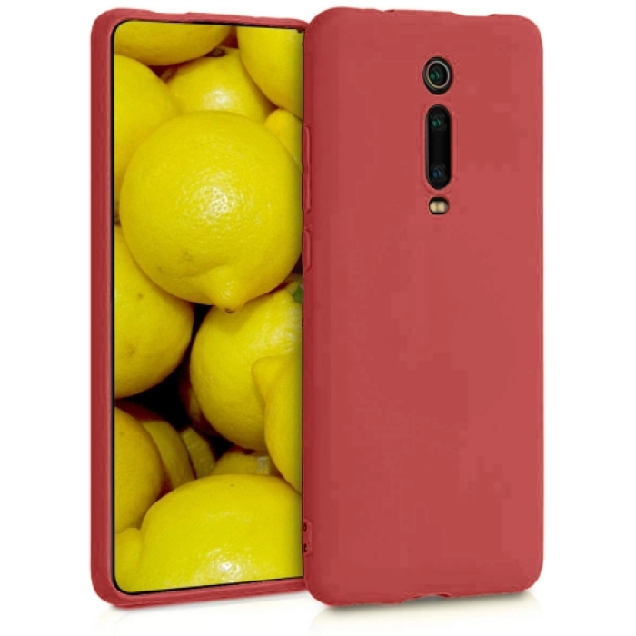 Xiaomi Mi 9T Pro Kılıf İnce Soft Mat Renkli Esnek Silikon Kapak - Mürdüm