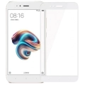 Xiaomi Mi A1 Ekran Koruyucu Fiber Tam Kaplayan Nano - Beyaz