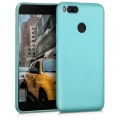 Xiaomi Mi A1 Kılıf İnce Soft Mat Renkli Esnek Silikon Kapak - Mavi