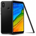 Xiaomi Mi A2 / Xiaomi Mi 6X Kılıf İnce Soft Mat Renkli Esnek Silikon Kapak - Siyah