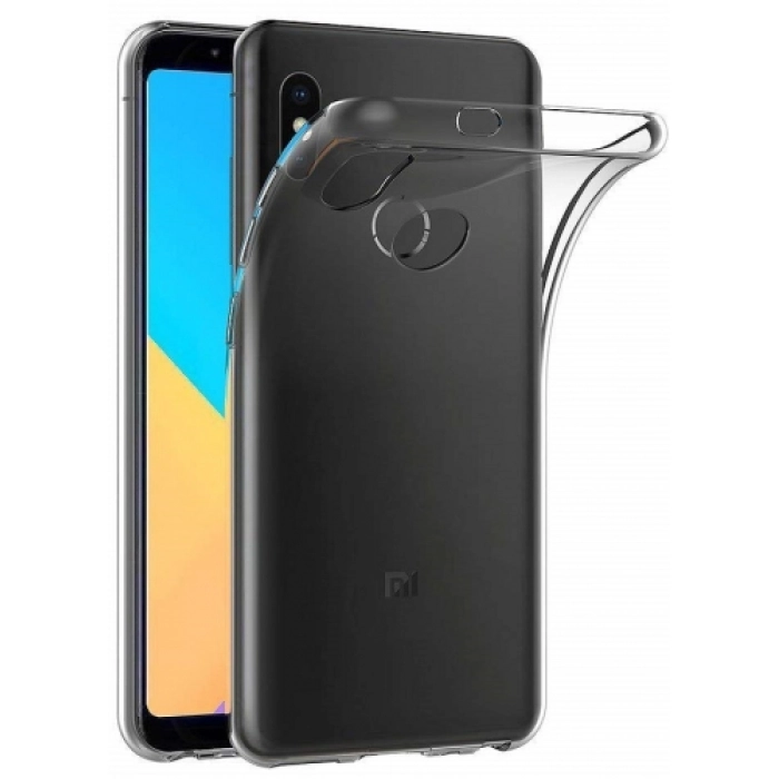 Xiaomi Mi A2 Kılıf Ultra İnce Kaliteli Esnek Silikon 0.2mm - Şeffaf