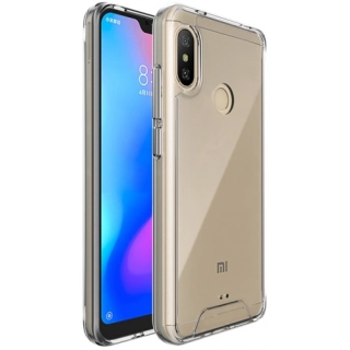 Xiaomi Mi A2 Lite Kılıf Clear Guard Serisi Gard Kapak - Şeffaf
