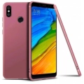 Xiaomi Mi A2 Lite Kılıf İnce Soft Mat Renkli Esnek Silikon Kapak - Rose Gold