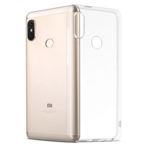 Xiaomi Mi A2 Lite Kılıf Ultra İnce Kaliteli Esnek Silikon 0.2mm - Şeffaf