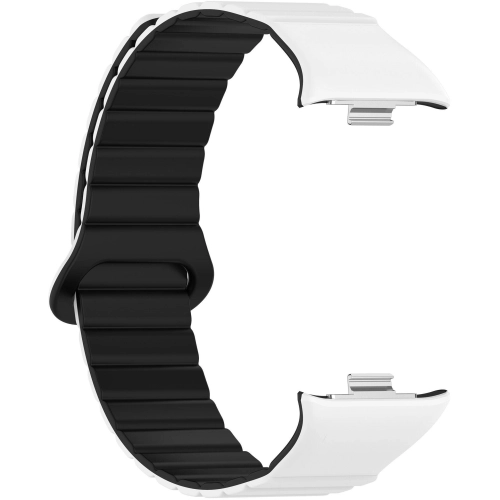Xiaomi Mi Band 8 Pro Silikon Kordon Zore KRD-105 Strap Kayış - Gri-Turuncu