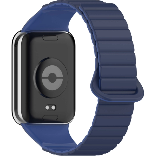 Xiaomi Mi Band 8 Pro Silikon Kordon Zore KRD-105 Strap Kayış - Lacivert