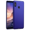 Xiaomi Mi Max 3 Kılıf İnce Soft Mat Renkli Esnek Silikon Kapak - Lacivert