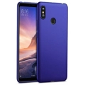 Xiaomi Mi Max 3 Kılıf İnce Soft Mat Renkli Esnek Silikon Kapak - Lacivert