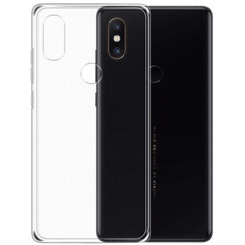 Xiaomi Mi Mix 2S Kılıf Ultra İnce Kaliteli Esnek Silikon 0.2mm - Şeffaf
