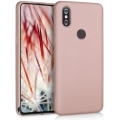 Xiaomi Mi Mix 3 Kılıf İnce Soft Mat Renkli Esnek Silikon Kapak - Gold