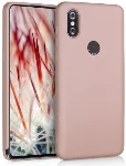 Xiaomi Mi Mix 3 Kılıf İnce Mat Esnek Silikon - Rose Gold