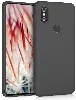 Xiaomi Mi Mix 3 Kılıf İnce Mat Esnek Silikon - Siyah