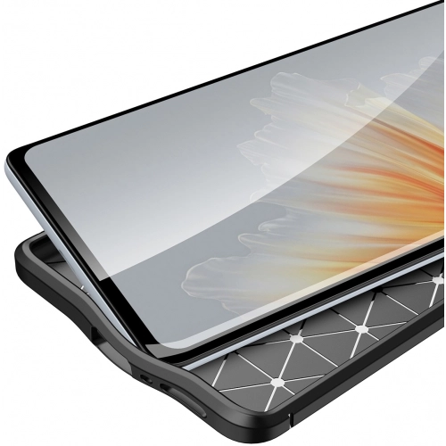 Xiaomi Mi Mix 4 5G Kılıf Deri Görünümlü Lüks Parmak İzi Bırakmaz Niss Silikon Kapak - Siyah