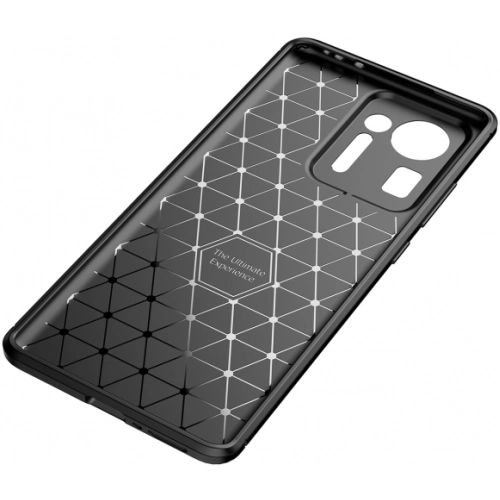 Xiaomi Mi Mix 4 5G Kılıf Silikon Parmak İzi Bırakmayan Karbon Soft Negro Kapak - Siyah