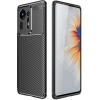 Xiaomi Mi Mix 4 5G Kılıf Silikon Parmak İzi Bırakmayan Karbon Soft Negro Kapak - Siyah