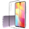 Xiaomi Mi Note 10 Lite Kılıf Kamera Korumalı Esnek Silikon Kapak - Şeffaf