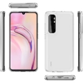 Xiaomi Mi Note 10 Lite Kılıf Korumalı Kenarları Silikon Arkası Sert Coss Kapak  - Şeffaf