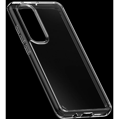 Xiaomi Mi Note 10 Lite Kılıf Korumalı Kenarları Silikon Arkası Sert Coss Kapak - Şeffaf