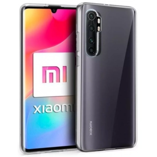 Xiaomi Mi Note 10 Lite Kılıf Kamera Korumalı Esnek Silikon Kapak - Şeffaf