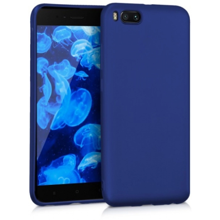 Xiaomi Mi Note 3 Kılıf İnce Soft Mat Renkli Esnek Silikon Kapak - Lacivert