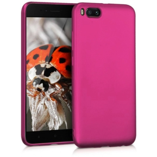 Xiaomi Mi Note 3 Kılıf İnce Soft Mat Renkli Esnek Silikon Kapak - Pembe