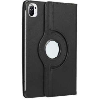Xiaomi Mi Pad 5 Pro Tablet Kılıfı 360 Derece Dönebilen Standlı Kapak - Siyah