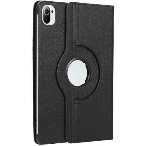 Xiaomi Mi Pad 5 Tablet Kılıfı 360 Derece Dönebilen Standlı Kapak - Siyah