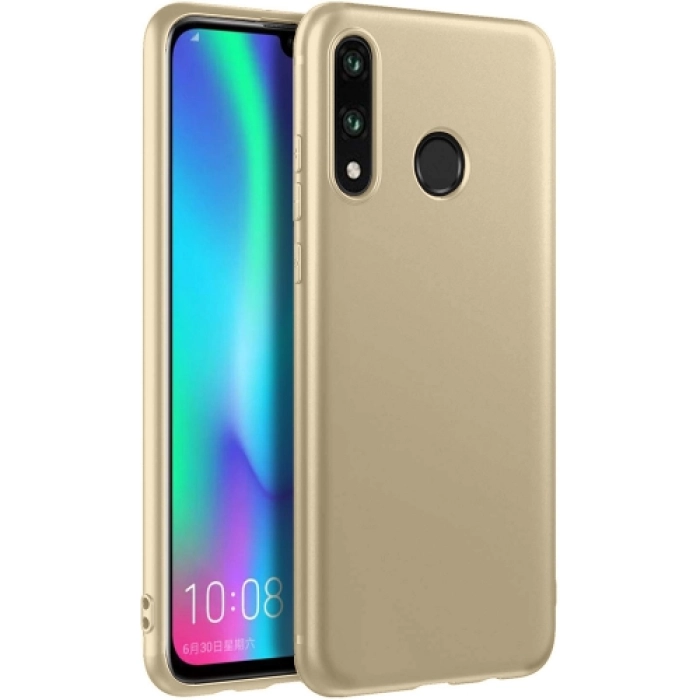 Xiaomi Mi Play Kılıf İnce Soft Mat Renkli Esnek Silikon Kapak - Gold