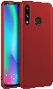 Xiaomi Mi Play Kılıf İnce Mat Esnek Silikon - Kırmızı