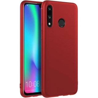 Xiaomi Mi Play Kılıf İnce Soft Mat Renkli Esnek Silikon Kapak - Kırmızı