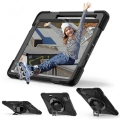 Xiaomi Pad 6 Kılıf Zore Defender Boyun Askılı Tablet Silikon - Siyah