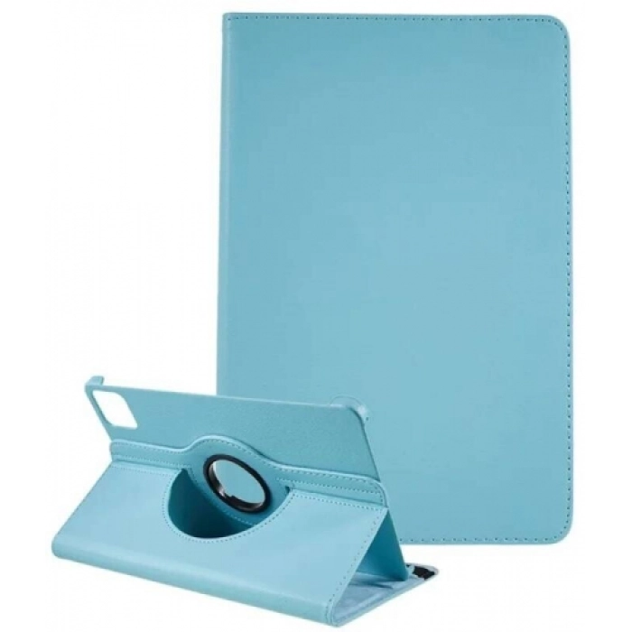 Xiaomi Pad 6 Tablet Kılıfı 360 Derece Dönebilen Standlı Kapak - Mavi
