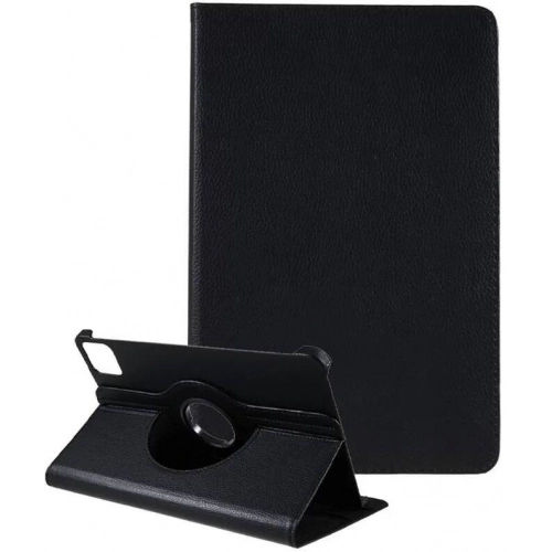 Xiaomi Pad 6 Tablet Kılıfı 360 Derece Dönebilen Standlı Kapak - Siyah