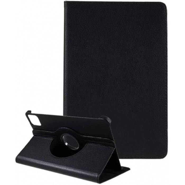 Xiaomi Pad 6 Tablet Kılıfı 360 Derece Dönebilen Standlı Kapak - Siyah