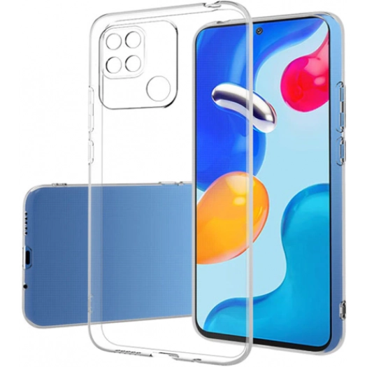 Xiaomi Poco C40 Kılıf Kamera Korumalı Esnek Silikon Kapak - Şeffaf