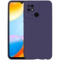 Xiaomi Poco C40 Kılıf İnce Soft Mat Renkli Esnek Silikon Kapak - Lacivert