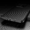 Xiaomi Poco C40 Kılıf Karbon Serisi Mat Fiber Silikon Negro Kapak - Lacivert