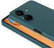 Xiaomi Poco C65 Kılıf İçi Kadife Mat Mara Lansman Silikon Kapak  - Koyu Mor