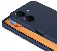 Xiaomi Poco C65 Kılıf İçi Kadife Mat Mara Lansman Silikon Kapak  - Lacivert