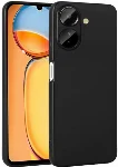 Xiaomi Poco C65 Kılıf İnce Mat Esnek Silikon - Siyah