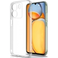 Xiaomi Poco C65 Kılıf Kamera Korumalı Esnek Silikon Kapak - Şeffaf