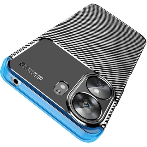 Xiaomi Poco C65 Kılıf Silikon Parmak İzi Bırakmayan Karbon Soft Negro Kapak - Siyah