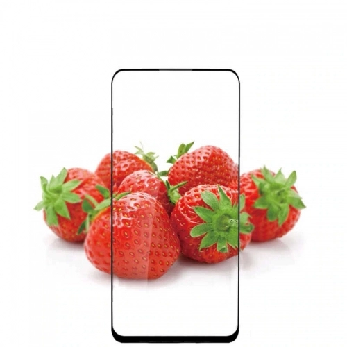 Xiaomi Poco F2 Pro Kırılmaz Cam Tam Kapatan Kenarları Kırılmaya Dayanıklı Cam Ekran Koruyucu - Siyah