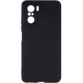 Xiaomi Poco F3 Kılıf İnce Soft Mat Renkli Esnek Silikon Kapak - Siyah