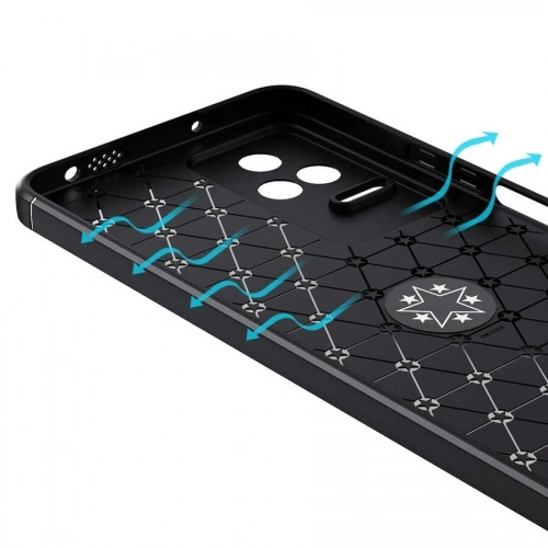 Xiaomi Poco F4 Kılıf Renkli Silikon Yüzüklü Standlı Auto Focus Ravel Kapak - Siyah