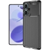 Xiaomi Poco F5 Kılıf Silikon Parmak İzi Bırakmayan Karbon Soft Negro Kapak - Siyah