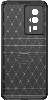 Xiaomi Poco F5 Pro Kılıf Karbon Serisi Mat Fiber Silikon Negro Kapak - Siyah